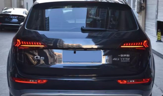 Задні тюнінг лед ліхтарі Audi Q5 2008-2018 р.в. Ауді ку5, Audi, Альтернативная оптика, Q5, Новое, На штатные места