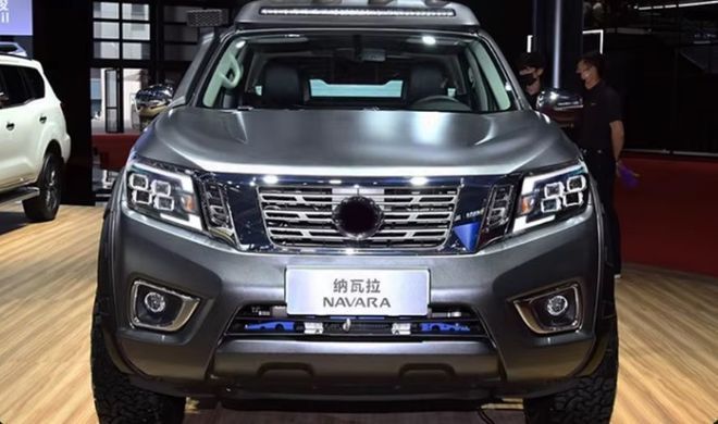 Передні лед фари для Nissan Navara 2015-2021 р.в. Нісан Навара