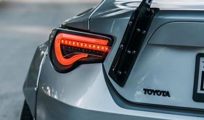 Задние тюнинг лед фонари для Toyota GT86 BRZ 2012-2018 г.в. Субару БРЗ, Toyota, Альтернативная оптика, Новое, На штатные места