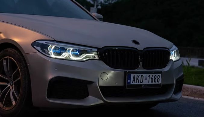 Передні лед фари BMW 5 серії G30 525i 530i дорестайлінг 2017-2020 р.в. БМВ Г30, BMW, Альтернативная оптика, 5-Series, Новое, На штатные места, 5 (G30) 2017-
