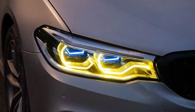 Передні лед фари BMW 5 серії G30 525i 530i дорестайлінг 2017-2020 р.в. БМВ Г30, BMW, Альтернативная оптика, 5-Series, Новое, На штатные места, 5 (G30) 2017-