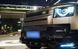 Накладка на передній бампер для Land Rover Defender 2020 р.в. стиль ROK, Черный, Зовнішній тюнінг, Land Rover, Накладка на передний бампер, Не требуется, Полипропилен, Defender, Новое, На штатные места, Defender 2020-