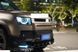 Накладка на передній бампер для Land Rover Defender 2020 р.в. стиль ROK, Черный, Зовнішній тюнінг, Land Rover, Накладка на передний бампер, Не требуется, Полипропилен, Defender, Новое, На штатные места, Defender 2020-