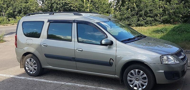 Продольные рейлинги с пластиковой ножкой Dacia Logan MCV 2008-2014 г.в.