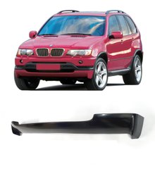 Накладка на передний бампер губа BMW X5 E53 1999-2006 г.в., Черный, BMW, Накладка на передний бампер, Требуется, Стеклопластик, X5, Новое, На штатные места, X5 (E53) 1999-2003