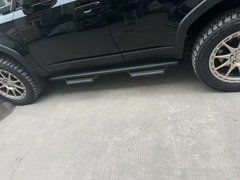 Бічні пороги для Toyota Prado 250 2024 р.в. Тойота Прадо, Черный, Toyota, Пороги, Сталь, Prado, Новое, На штатные места