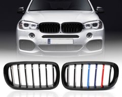 Решітка радіатора ніздрі BMW X5 F15 \ X6 F16 2013-2018 р.в. з одиночними ребрами