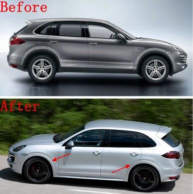 Накладки на арки Porsche Cayenne 2011-2014 г.в., Porsche, Расширители арок, ABS-пластик, Cayenne, Новое, На штатные места, CAYENNE 2010-