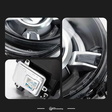 Передние тюнинг лед фары для Jeep Renegade 2011-2021 г.в. Джип Ренегейд