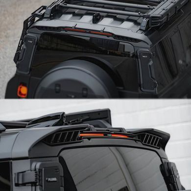 Спойлер крышки багажника для Land Rover Defender 2020+ г.в. Дефендер, Внешний Тюнинг, Land Rover, Спойлер, Не требуется, Карбон, Defender, Новое, На штатные места, Defender 2020-