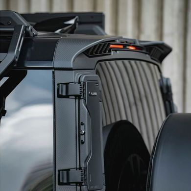 Спойлер крышки багажника для Land Rover Defender 2020+ г.в. Дефендер, Внешний Тюнинг, Land Rover, Спойлер, Не требуется, Карбон, Defender, Новое, На штатные места, Defender 2020-