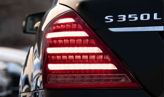 Задні тюнінг лед ліхтарі Mercedes S-Class W221 2006-2013 р.в. Мерседес 221, Mercedes, Альтернативная оптика, S-Class, Новое, На штатные места, S-KLASSE (W221) 2005-2013