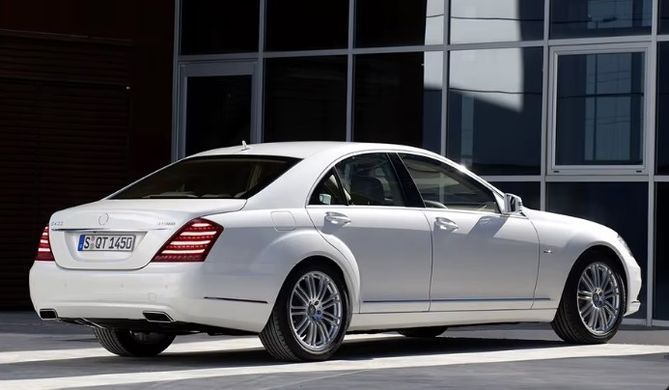 Задні тюнінг лед ліхтарі Mercedes S-Class W221 2006-2013 р.в. Мерседес 221, Mercedes, Альтернативная оптика, S-Class, Новое, На штатные места, S-KLASSE (W221) 2005-2013