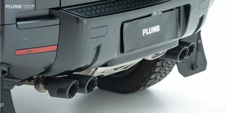 Регулируемая выхлопная система PLUMB &mdash; для Land Rover Defender 2020+ г.в. Дефендер