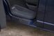 Накладки на внутренние пороги передних дверей Volkswagen Transporter T5 2003-2015 г.в., Черный, Защитные накладки, Volkswagen, Пороги, Не требуется, ABS-пластик, Transporter, Новое, На штатные места, TRANSPORTER T5 2003-