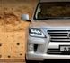 Передние фары на лед диодах Lexus LX 570 2007-2015 г.в. в стиле 2016+, Lexus, Альтернативная оптика, LX, Новое, На штатные места, LX (URJ) 2007-