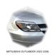 Реснички на фары Mitsubishi OUTLANDER 2003-2006 г.в. митсубиши аутлендер