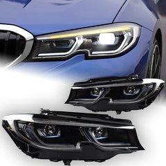 Передние лед фары BMW G20 2018+ г.в., BMW, 3-Series, Новое, На штатные места, 3 ( G20 ) 2018-