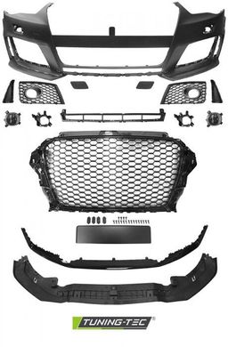 Передний тюнинг бампер AUDI A3 2012-2016 г.в. в стиле RS3