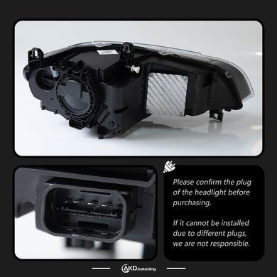Передні тюнинг лед фари для BMW X5 E70 2007-2013 р.в. БМВ Х5 Е70, BMW, Альтернативная оптика, X5, Новое, На штатные места, X5 (E70) 2007-2012