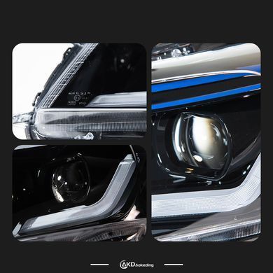 Передние тюнинг лед фары для Honda Accord 2008-2012 г.в. Хонда Акорд, Honda, Альтернативная оптика, Accord, Новое, На штатные места, ACCORD VIII (CU) 2008-
