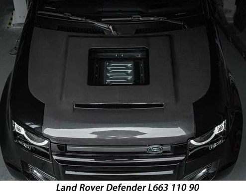 Карбоновый капот  для Land Rover Defender 2020+ г.в. Дефендер, Внешний Тюнинг, Land Rover, Капот, Не требуется, Карбон, Defender, Новое, На штатные места, Defender 2020-