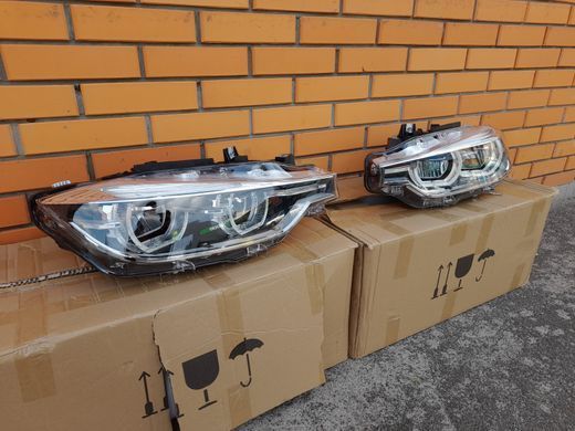 Передні лід фари для BMW F30 2011-2018 р.в. БМВ Ф30, Оптика, Audi, Альтернативная оптика, 3-Series, Новое, На штатные места, 3 (F30, F35, F80) 2011-