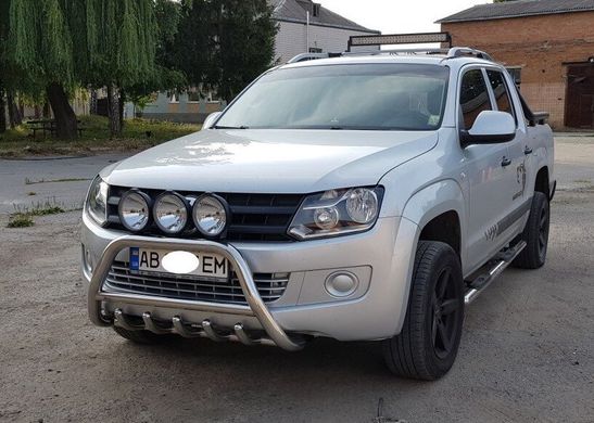 Защита переднего бампера кенгурятник Volkswagen Amarok 2010+ г.в.