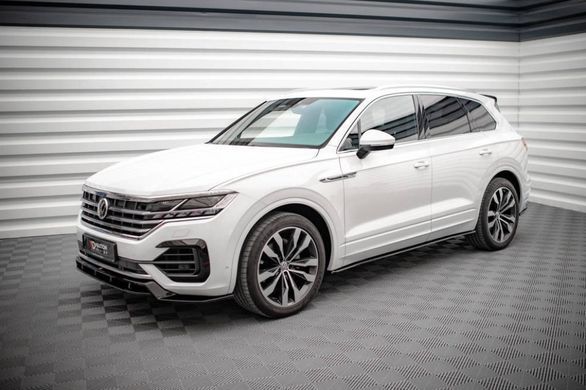Накладки под бокове пороги лезвия для Volkswagen Touareg 2018-2023 г.в. R-line, Черный