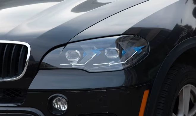 Передні тюнинг лед фари для BMW X5 E70 2007-2013 р.в. БМВ Х5 Е70, BMW, Альтернативная оптика, X5, Новое, На штатные места, X5 (E70) 2007-2012