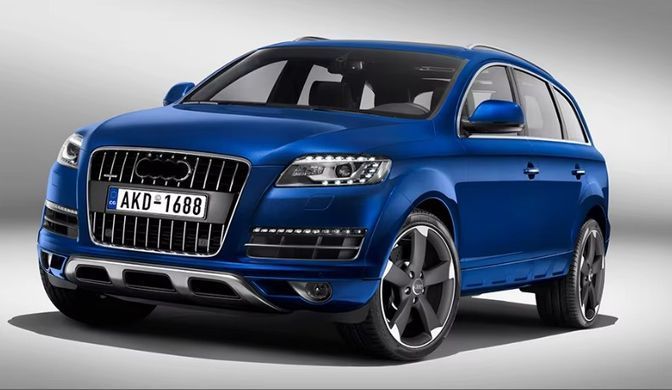 Передні тюнінг лед фари Audi Q7 2007-2015 р.в. Ауді ку7, Audi, Альтернативная оптика, Q7, Новое, На штатные места, Q7 (4L) 2006-