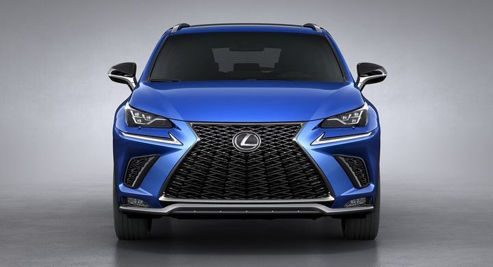 , Lexus, Передний бампер, Требуется, Полипропилен, NX, Новое, На штатные места