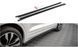 Накладки под бокове пороги лезвия для Volkswagen Touareg 2018-2023 г.в. R-line, Черный