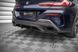 Накладка на задній бампер дифузор BMW M850I GRAN COUPE G16 2018 р.в., Черный, Зовнішній тюнінг, BMW, Накладка на задний бампер, Не требуется, ABS-пластик, 8-series, Новое, На штатные места, 8 ( G15 \ G16 ) 2018-