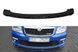Спойлер переднего бампера сплиттер Skoda Octavia A5 RS 2009-2013, Черный, Skoda, Накладка на передний бампер, По желанию, ABS-пластик, Octavia, Новое, На штатные места, OCTAVIA (1Z3) 2004-