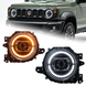 Передние тюнинг лед фары для Suzuki Jimny 2018-2025 г.в. Сузуки Джимни