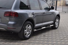 Боковые пороги (труба) Volkswagen Touareg