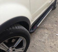 Боковые пороги RedLine V1 ( ступенька) Renault Duster 2010-2017 Рено Дастер