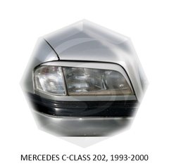 Реснички на фары Mercedes C-class 202, 1993-2000 г.в.