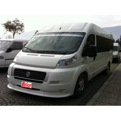 Накладка на переднйи бампер (губа) Fiat Ducato 2006-2014 г.в.