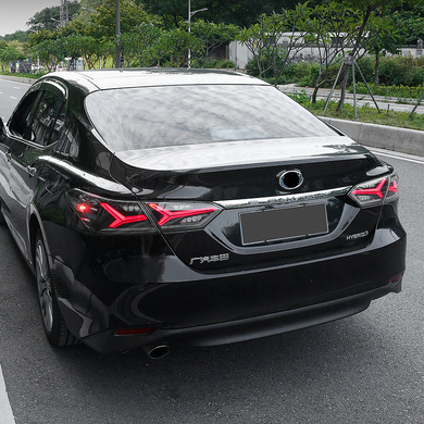 Задние лед фонари Toyota Camry XV70 2018+ г.в. Тойота Камри 70, Toyota, Альтернативная оптика, Camry, Новое, На штатные места, CAMRY (V70) 2018-