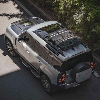 Багажная система для Land Rover Defender 2020+ г.в. Дефендер, Черный, Land Rover, Багажные системы, Не требуется, Алюминий, Defender, Новое, На штатные места, Defender 2020-