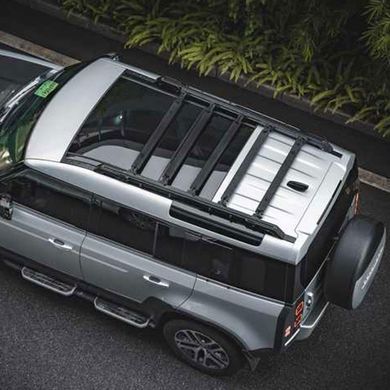Багажная система для Land Rover Defender 2020+ г.в. Дефендер, Черный, Land Rover, Багажные системы, Не требуется, Алюминий, Defender, Новое, На штатные места, Defender 2020-
