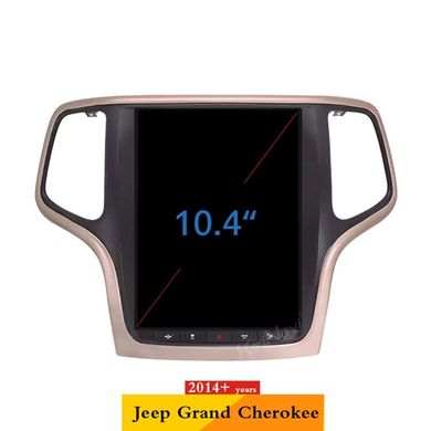 Магнитола в стиле тесла на Jeep Grand Cherokee 2014-2016 г.в., Jeep, Grand Cherokee, Новое, На штатные места, GRAND CHEROKEE IV (WK, WK2) 2010-