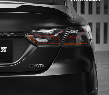Задние лед фонари Toyota Camry XV70 2018+ г.в. Тойота Камри 70, Toyota, Альтернативная оптика, Camry, Новое, На штатные места, CAMRY (V70) 2018-