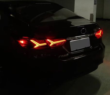 Задние лед фонари Toyota Camry XV70 2018+ г.в. Тойота Камри 70, Toyota, Альтернативная оптика, Camry, Новое, На штатные места, CAMRY (V70) 2018-