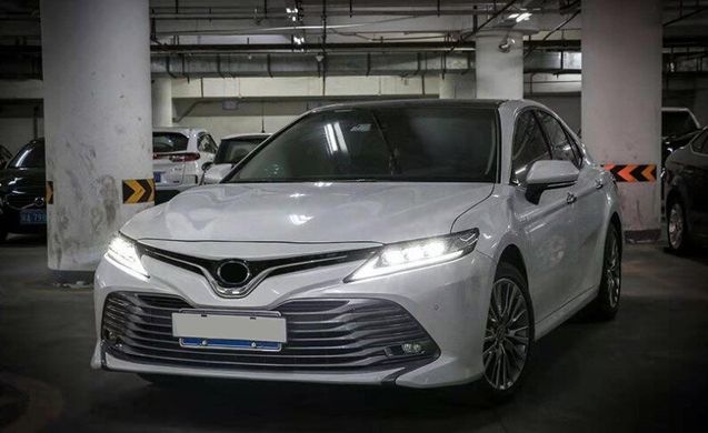 Передние тюнинг лед фары Toyota Camry XV70 2018+ г.в. в стиле Lexus, Toyota, Альтернативная оптика, Camry, Новое, На штатные места, CAMRY (V70) 2018-