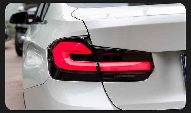 Задні ліхтарі для BMW 3 серії F30 2012-2018 р.в. у стилі F90, Зовнішній тюнінг, BMW, Альтернативная оптика, 3-Series, Новое, На штатные места, 3 (F30, F35, F80) 2011-