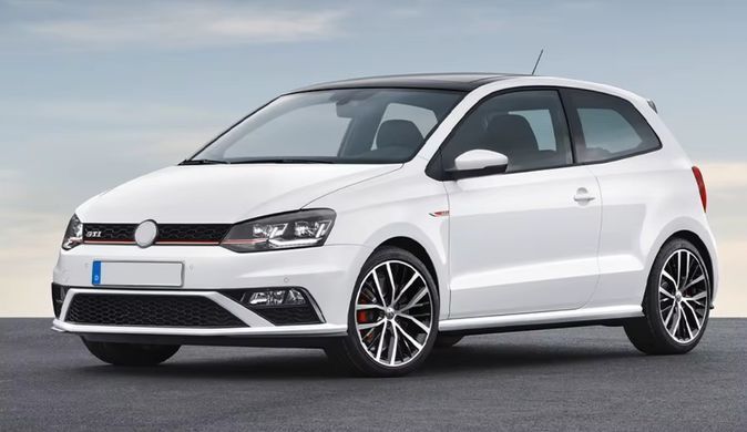 Передние лед фары для Volkswagen Polo 2009-2016 г.в. Волксваген Поло, Черный, Volkswagen, Альтернативная оптика, Polo, Новое, На штатные места, POLO (6R, 6C) 2009-