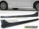 Накладки на боковые пороги Mitsubishi Lancer X 2007+ г.в. EVO-style (ABS пластик), Черный, Mitsubishi, Пороги, Требуется, ABS-пластик, Lancer, Новое, На штатные места, LANCER Sedan (CY/Z_A) 2007-
